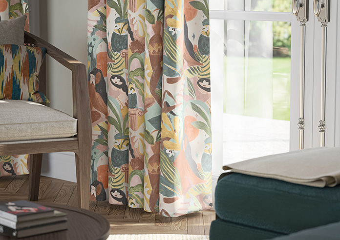 Moana, Azure - Made to Measure Curtains - Image 5